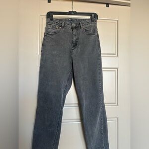 ASOS Design Faded Black Denim Jeans, Women’s, Size 28/30